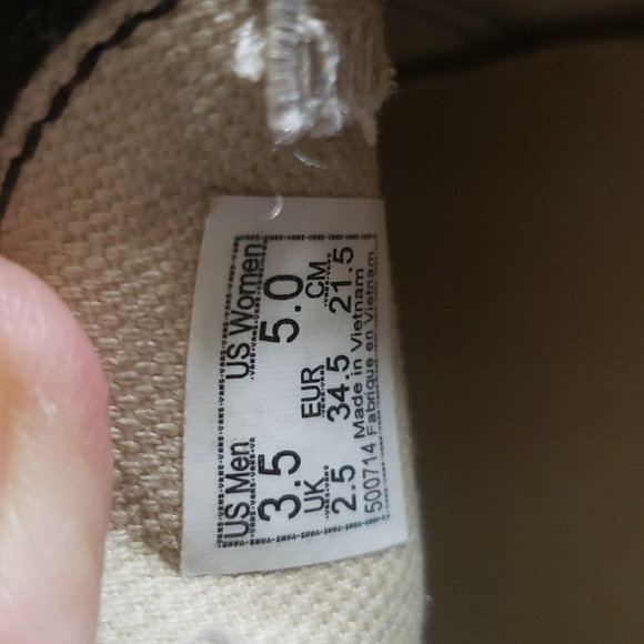 Vans Classic Slip-on Shoes Unisex Tiger Print Men's size 3.5 Women's size 5.0 - Picture 7 of 8